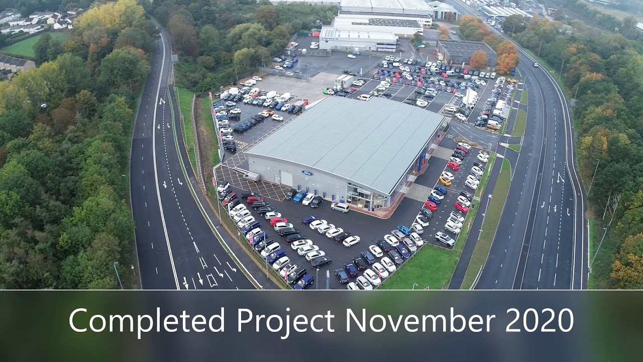 A414 Edinburgh Way Harlow 2020 November Update - YouTube