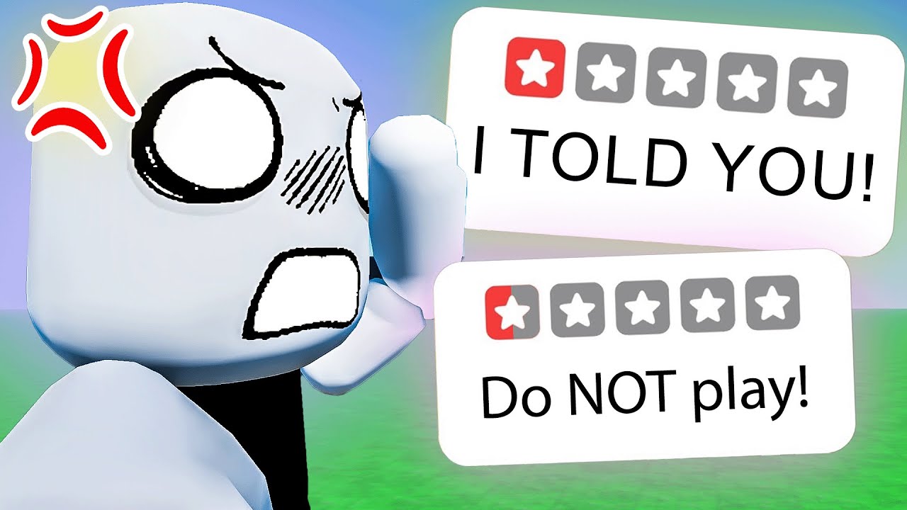I Played the WORST Roblox Games So You Don't Have To