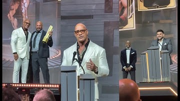 The Rock’s Emotional Tribute to Mark Kerr – UFC Hall of Fame 2025 Highlights