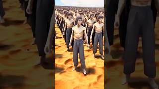 1,000,000 Bruce Lee vs 10,000 T Rex 😭#FunnyAnimation #ComedyShorts #Shorts