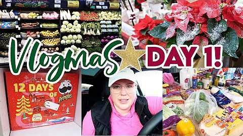 🎅 IT'S FINALLY VLOGMAS! 🎄 GROCERY HAUL DAY AND A HUGE THANK YOU 💖 @Jen-Chapin