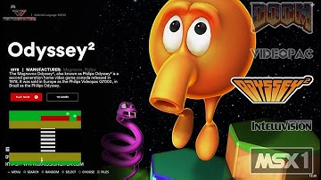 Odyssey 2 Game List, Retrostation GTX