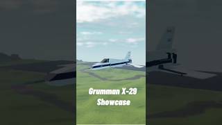 Roblox Plane Crazy Grumman X-29 Showcase
