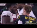 Michigan wins rose bowl in overtime after failed milroe run on 4th down