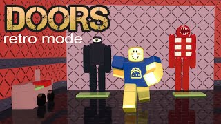 DOORS RETRO MODE  NEW APRIL FOOLS 2024 UPDATE (4K RTX ON) FULL Walkthrough