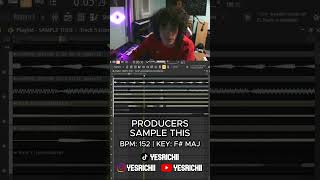 SAMPLE THIS HARD SYNTH LOOP! 🔥🎹 #flstudio #synthloop #producer #hypertrap #samplethis