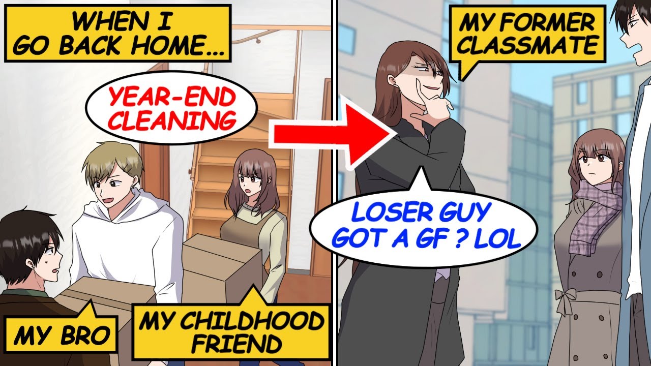 When I went home at the end of the year, I reconnected with my female childhood friend... [Manga]