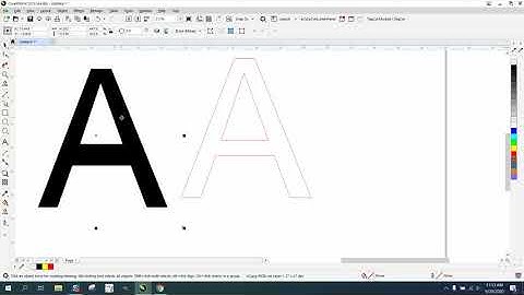 Corel Draw Tips & Tricks Change a letter to match a logo or font