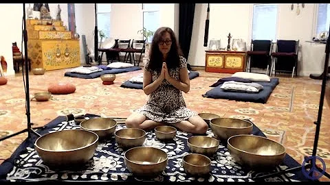 Sound Bath with Suzanne Hill from the Ohm Center