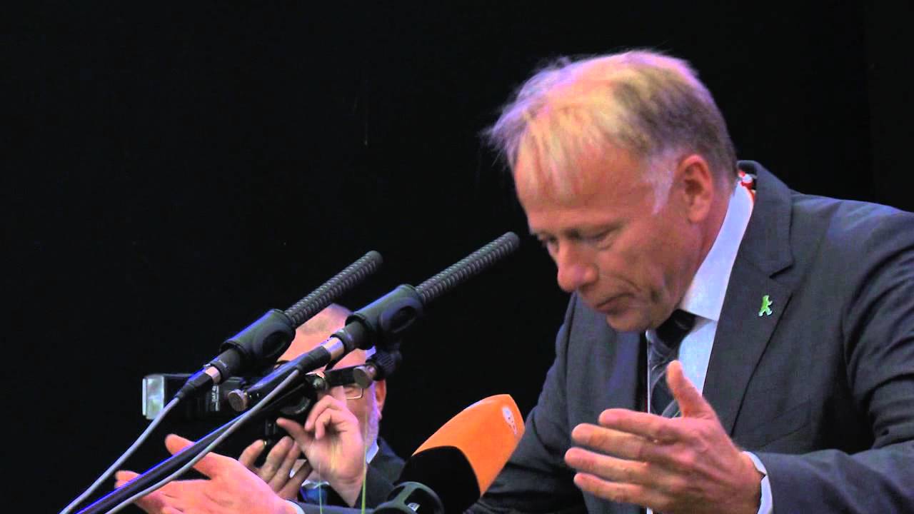 Trittin spricht als erster Grüner auf dem Stoppelmarkt - Stoppelblog.TV