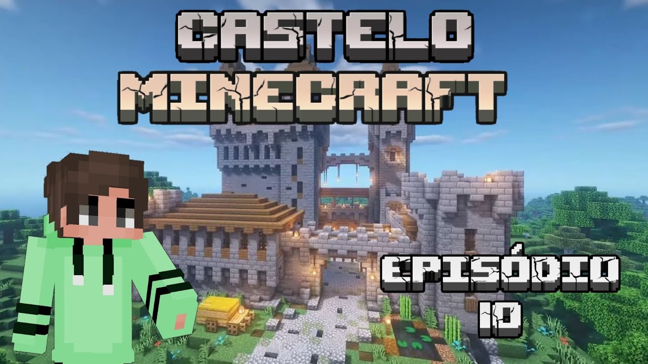 Construindo um castelo no minecraft bedrock episódio 10!!! - YouTube