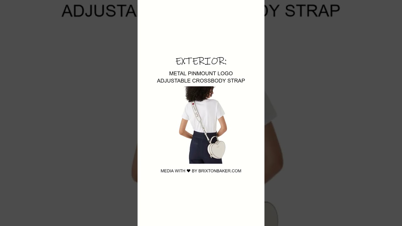 Kate Spade New York Love Shack Heart Crossbody Purse