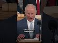 King Charles in Congress Says America's Words, Actions Matter