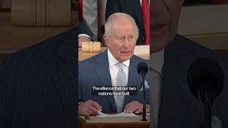 King Charles in Congress Says America's Words, Actions Matter
