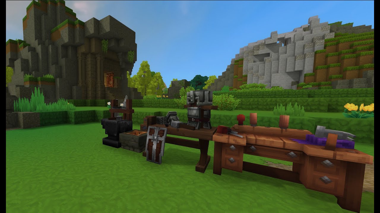 Hytale building repairs and cobalt gear!