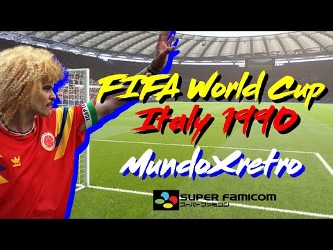 International Superstar Soccer FIFA World Cup Italy 1990 Super Nintendo - Snes Android Pc - Gameplay