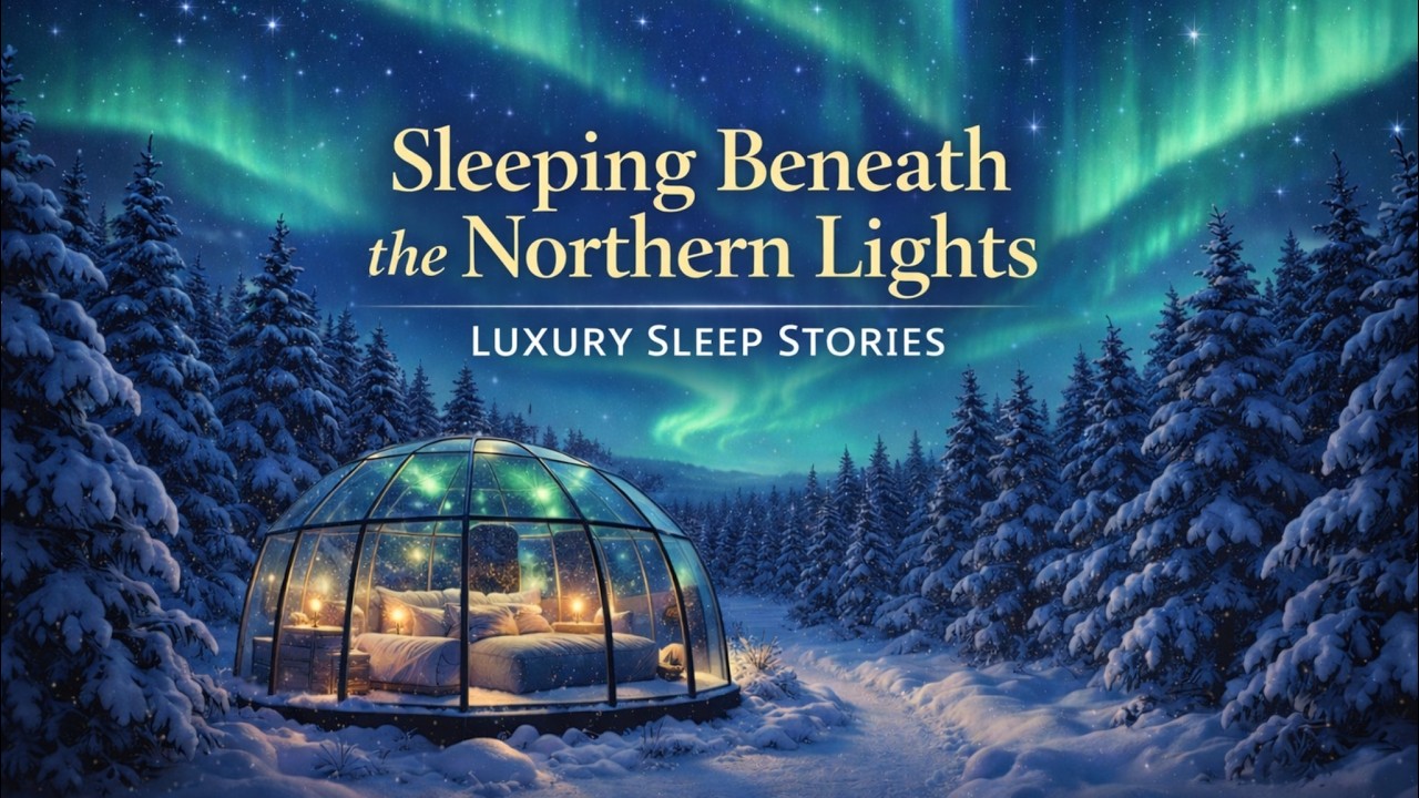 Sleeping Under the Northern Lights 🌌 Cozy Igloo, Aurora Borealis & Pure ...