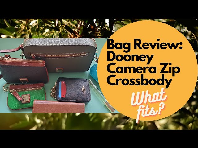 Bag Review: DOONEY CAMERA ZIP CROSSBODY BAG in Olive Green