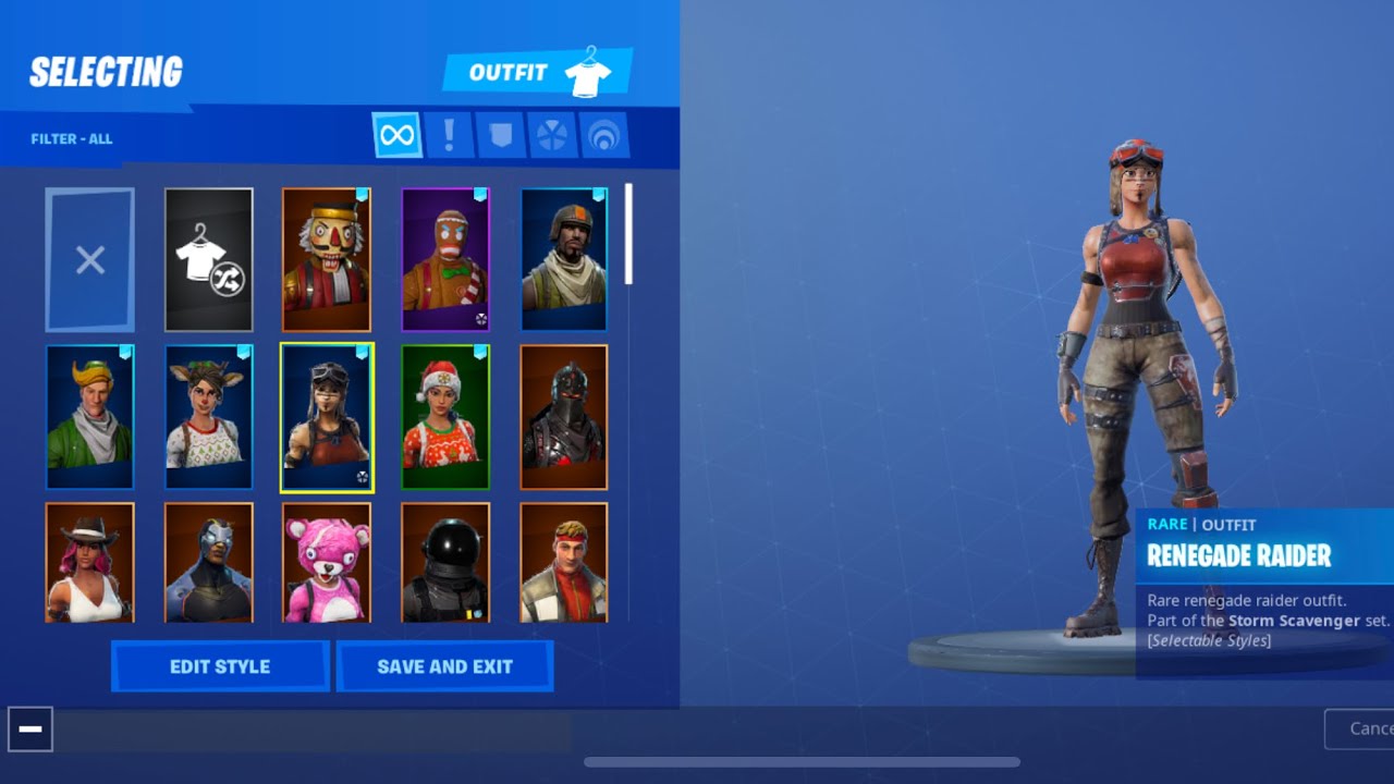 SELLING MY RENEGADE RAIDER for CHEAP! *locker showcase*