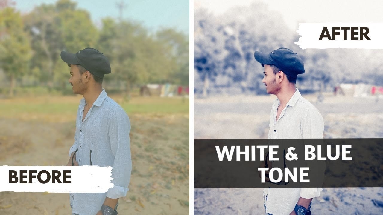 White & Blue Tone 🔥 | LIGHTROOM EDITING | Light tone 🔥
