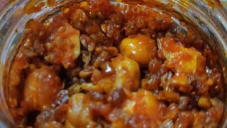 ચણા, મેથી, કેરીની અથાણું. #chana methi pickle, chana methi keri pickle