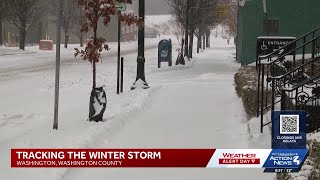 Snowstorm hits Western Pennsylvania: See conditions in Washington, Pa.