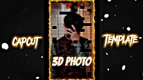 New 3d photo CapCut Template. link on description box.