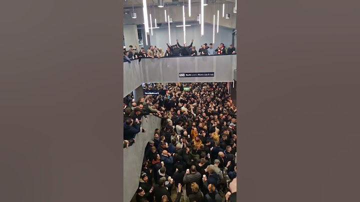 Arsenal fans sing Gabriel chant after he scores in the North London Derby #arsenalfans #arsenal