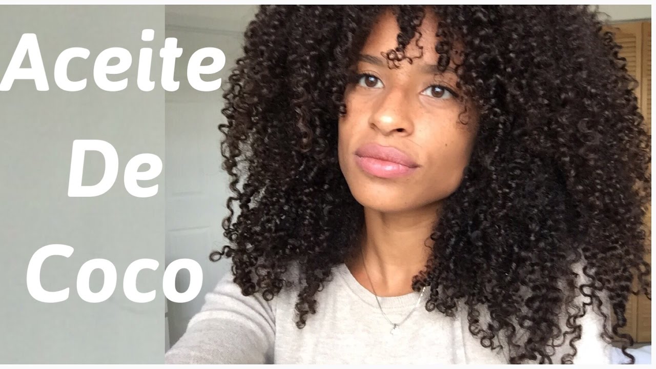 HUMECTACIÓN nocturna con coco para el cabello - YouTube