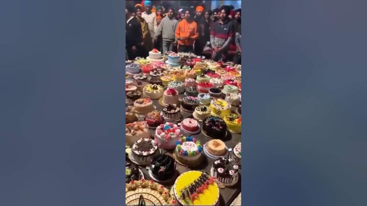 मेरा भाई के cakes ️ Sidhu Moose wala ️shorts india punjabi 