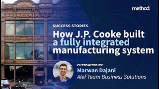 How J.P. Cooke Company built a fully integrated manufacturing system | Method Customer Story