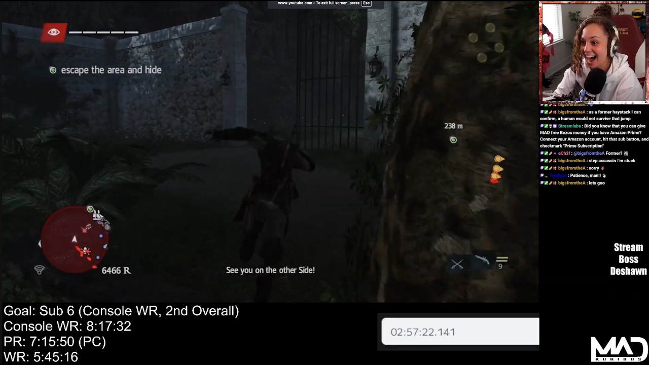 Assassin's Creed IV: Black Flag - Console Speedrun World Record Submission - 7:10:05
