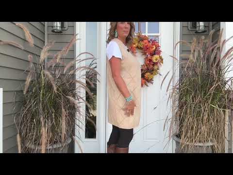 🧶 ZXZY Sleeveless Cardigan Review | Cozy Open Front Long Vest – Trendy Fall Layer for Women