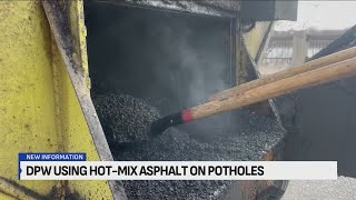 Indy DPW working on city's pothole problems with hot mix asphalt