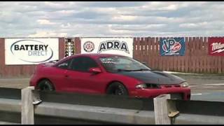 AWD burnout Eclipse FP3065 Hoosier Slicks