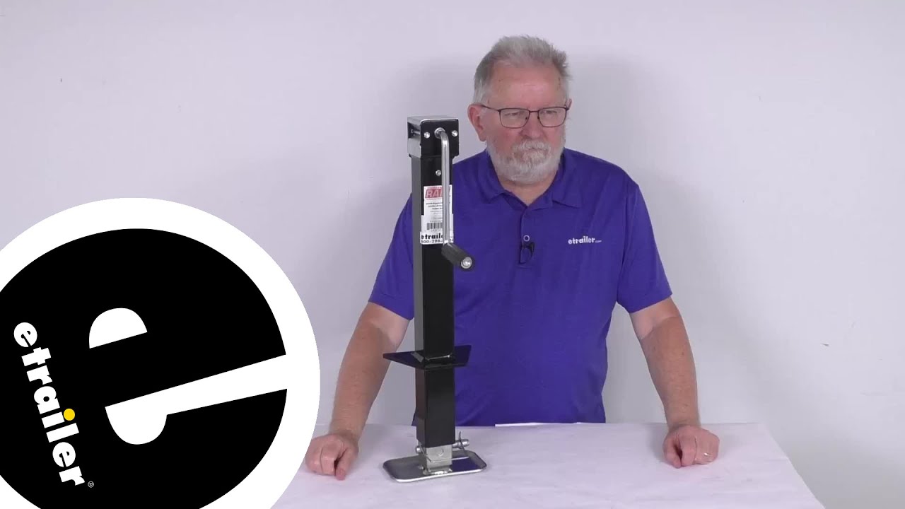 etrailer | In-Depth Review of the Square A-Frame Jack w/ Footplate