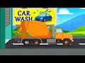 Cement Mixer | Car Wash Videos For Kids