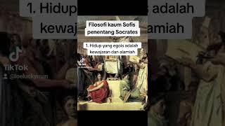 Kaum Sofis adalah kaum penentang socrates #filsafat #quotes #ngajifilsafat #drfahrudinfaiz #filsuf