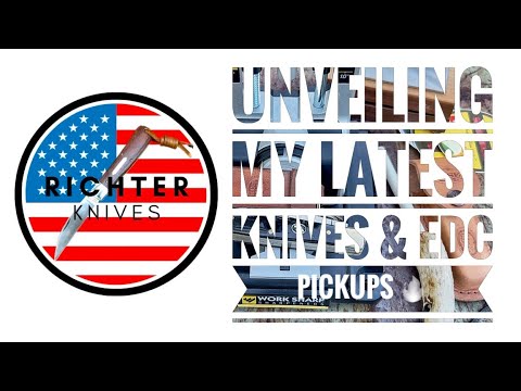 Richter Knives 229 | Unveiling My Latest Knives & EDC Pickups ????