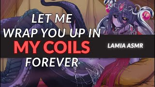 Devote Yourself Completely to Your Yandere Lamia Queen (Full Version) [3DIO ASMR] [Femdom]