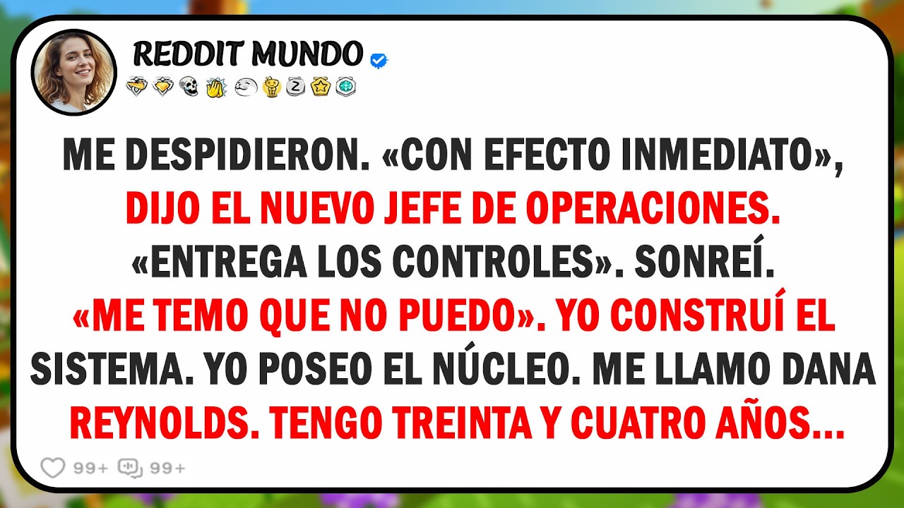 Despedido por el nuevo tipo de operaciones, me negué a entregar los controles porque yo era dueño...