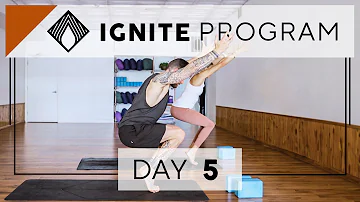 Energizing Vinyasa Flow | Day 5 IGNITE 28 Day Yoga Program