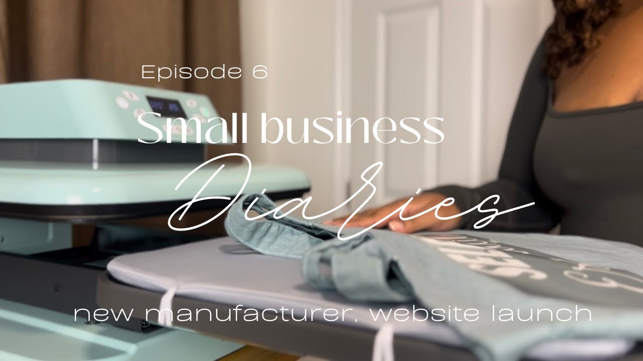 A day in my life as a small business owner, studio Vlog 6 - YouTube