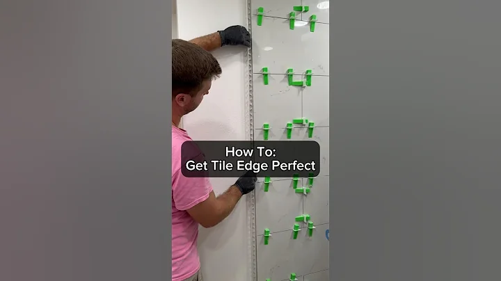 How To: Get Perfect Tile Edge: Tile Shower Remodel