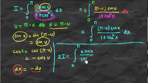 Integration by Substitution : Hard Problem (part 3)