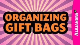 How to Organize Gift Bags & Gift Tags w/ DC Professional Organizer Alejandra Costello