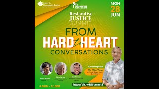 RJ Summit: From Hard Conversations to Heart Conversations