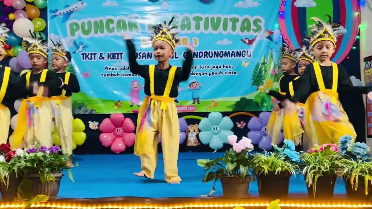 Puncak kreativitas Putra TK IT kelas Khalid Tahun 2025