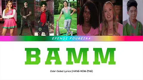 ZOMBIES - BAMM (Color Coded Lyrics) (SD Version)