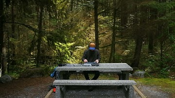 Ambient Live Music in the Wild - Octatrack MK2, Microcosm, Eventide Space #nationalgeographic